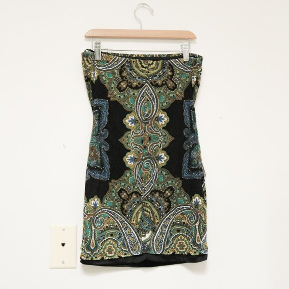 Boho Mandala Print Tunic Tube Top 🍃 FOREVER 21 - Picture 4 of 7